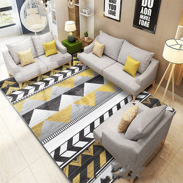 Nordic Striped Rug for Coffee Table and Sofa - Casatrail.com